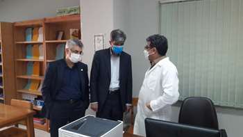 دیدار ریاست محترم دانشگاه جناب آقای دکتر قدس با همکاران پردیس قسمت هفتم